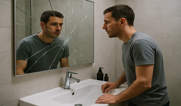 Rüyada Aynaya Baktığında Kırılması - Rüya Yorumları