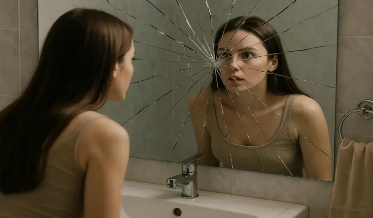 Rüyada Aynaya Baktığında Kırılması