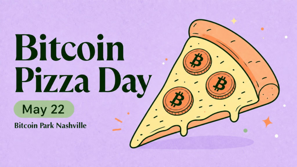 Unchained et Bitcoin Park prennent la route pour la journée de la pizza Bitcoin avec « Les nouvelles règles du Bitcoin »