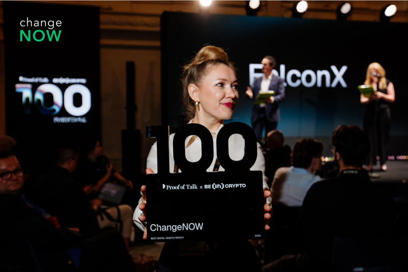 ChangeNOW remporte le prix de la meilleure Fintech dactifs numeriques