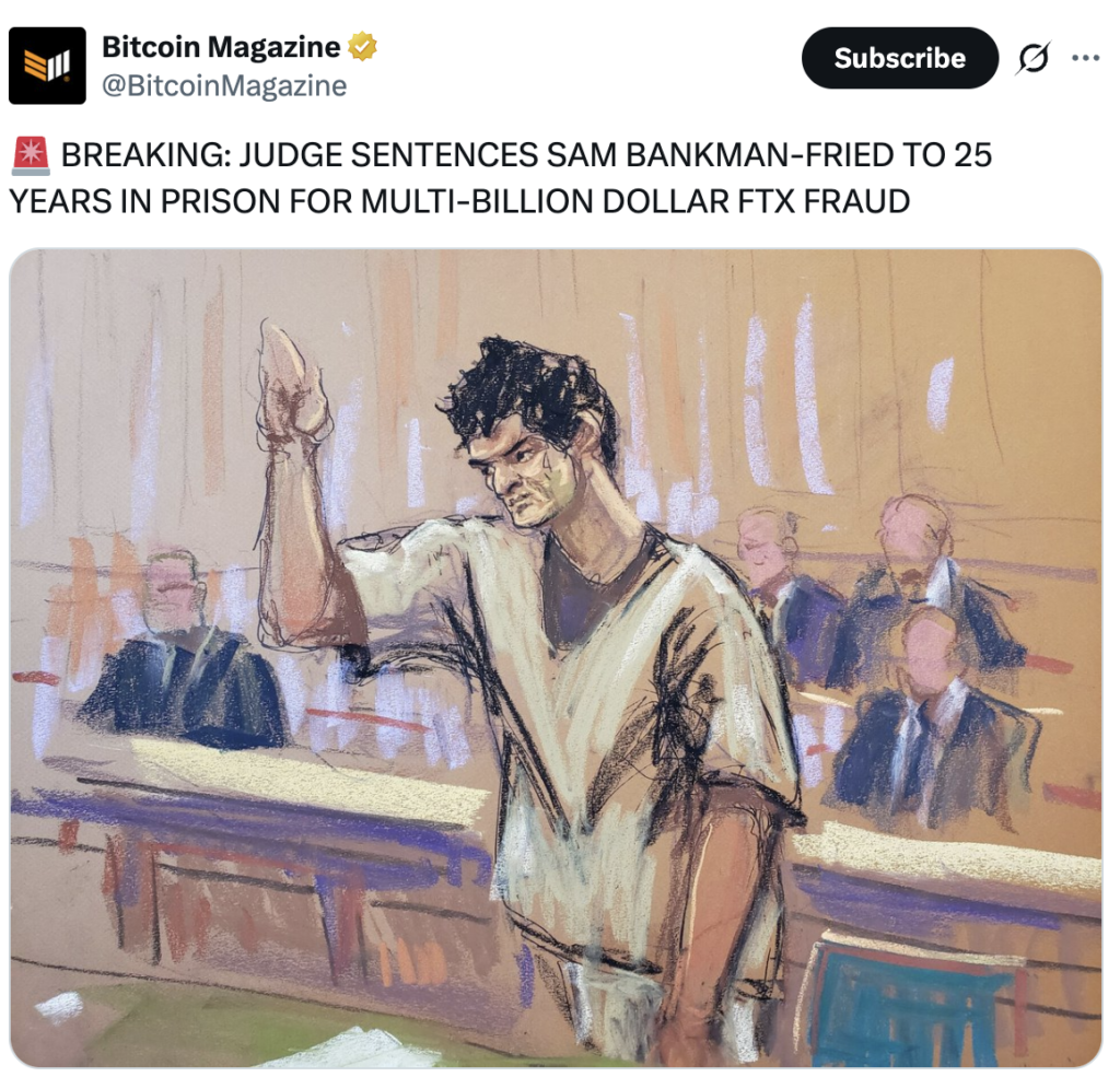 Sam Bankman-Fried perd son appel pour annuler la condamnation pour fraude FTX 1 Sam Bankman-frit