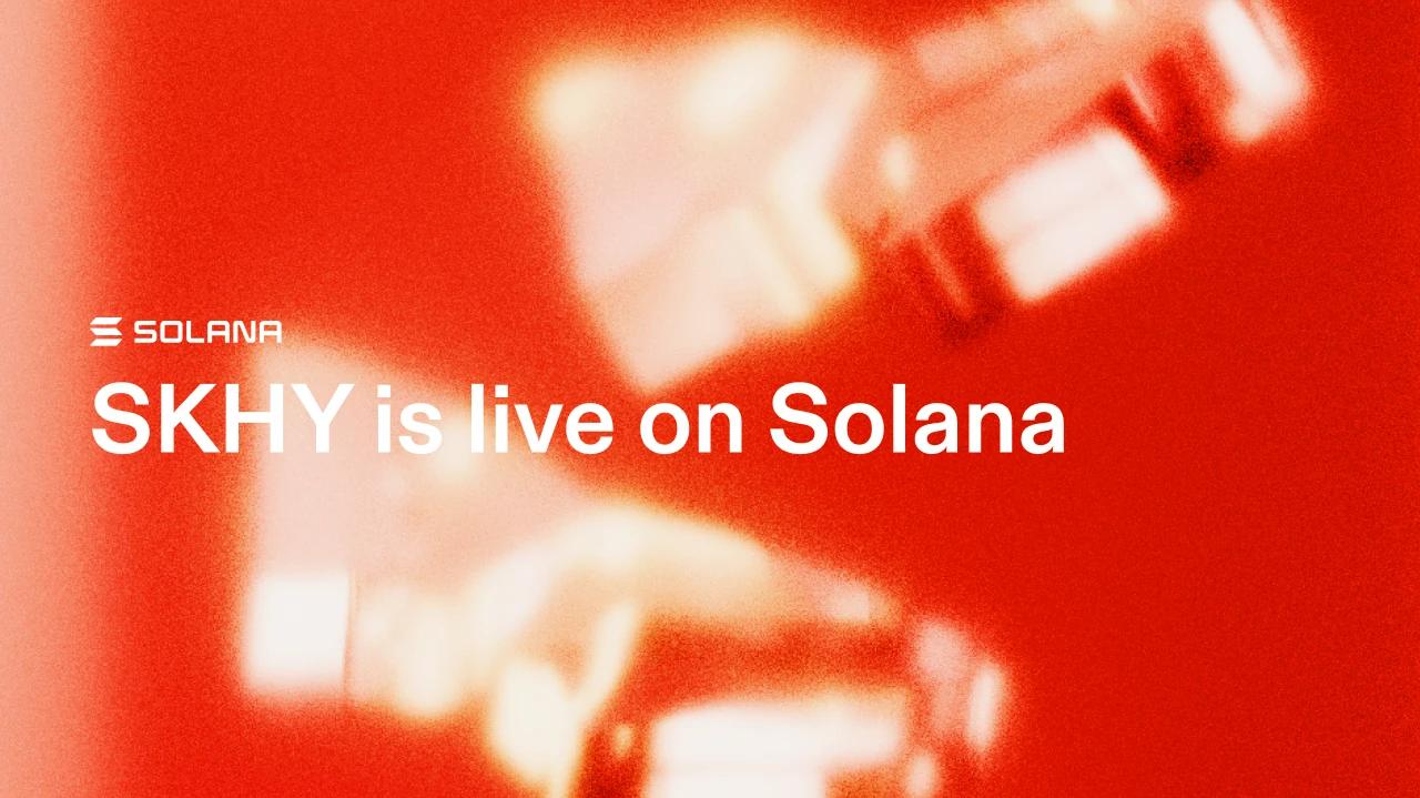 Le soleil se lève à Séoul et négocie sur Solana : $SKHY est désormais en ligne